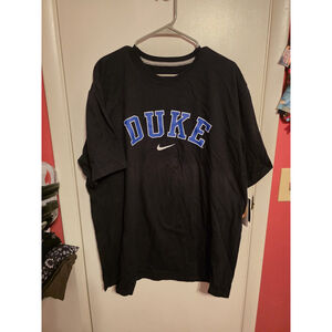 Nike Dri-Fit Duke Blue Devils Black T-shirt Adult Men's XXL NWT
